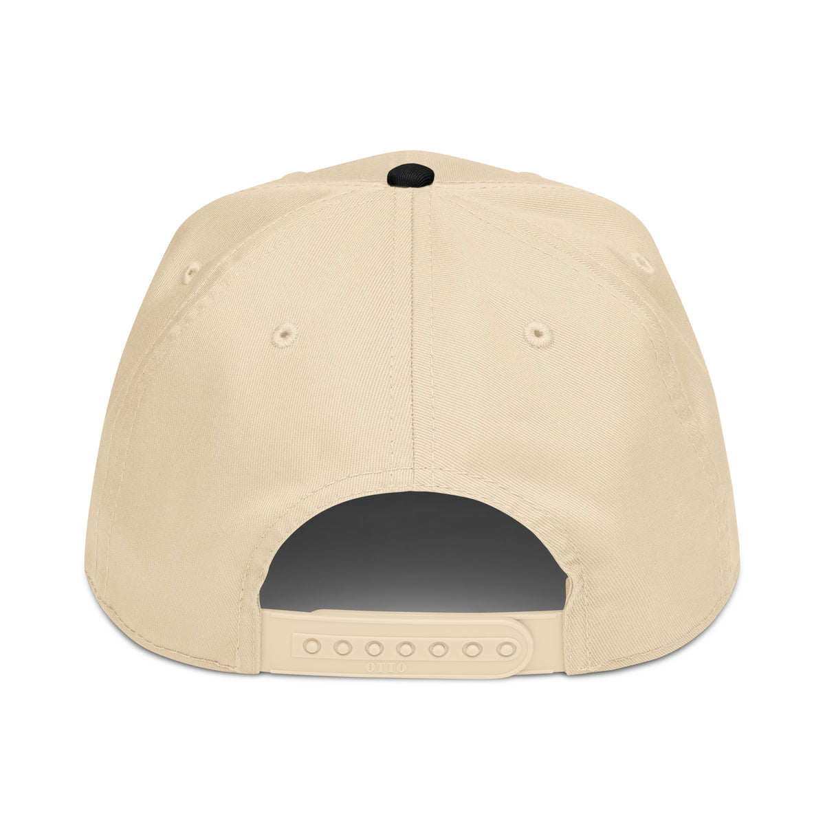 Prayer and Coffee embroidered Christian baseball cap in cream and black