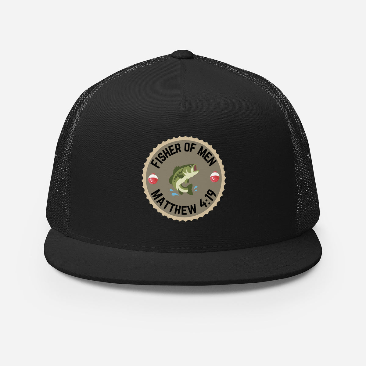 Fisher of Men Christian trucker hat in – Matthew 4:19