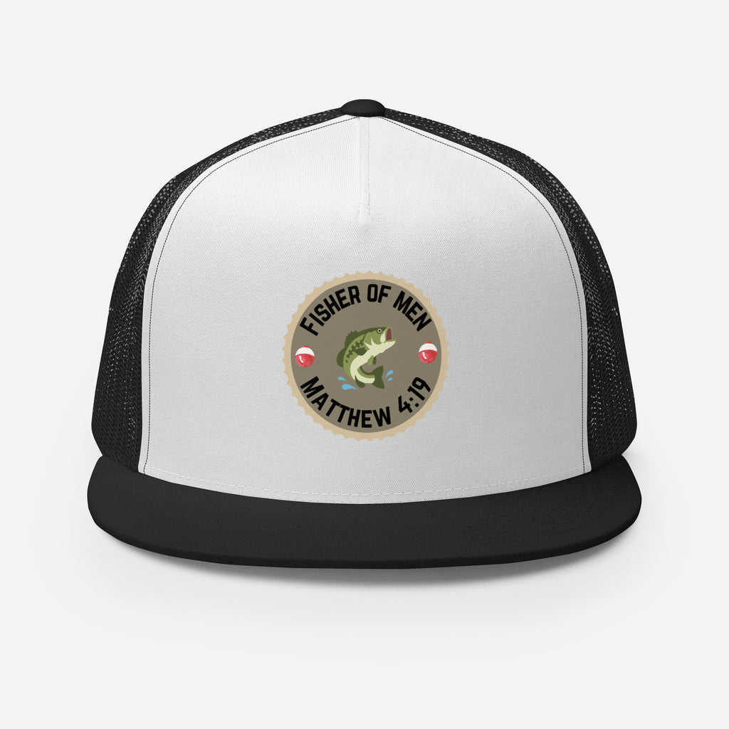 Fisher of Men Christian trucker hat – Matthew 4:19