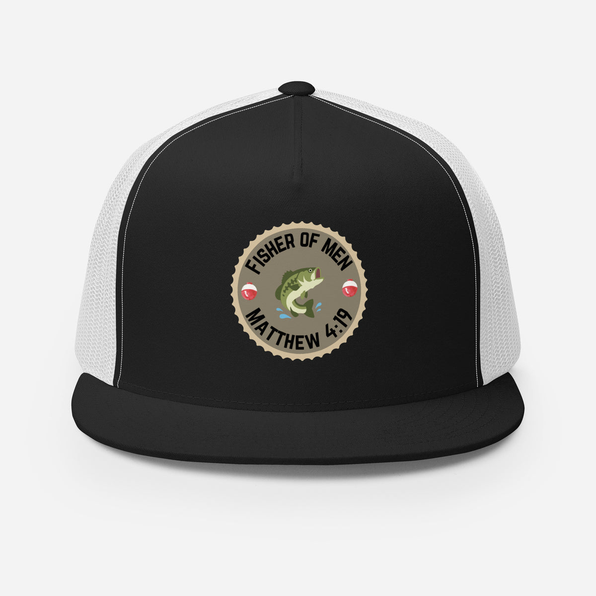 Fisher of Men Christian trucker hat  – Matthew 4:19
