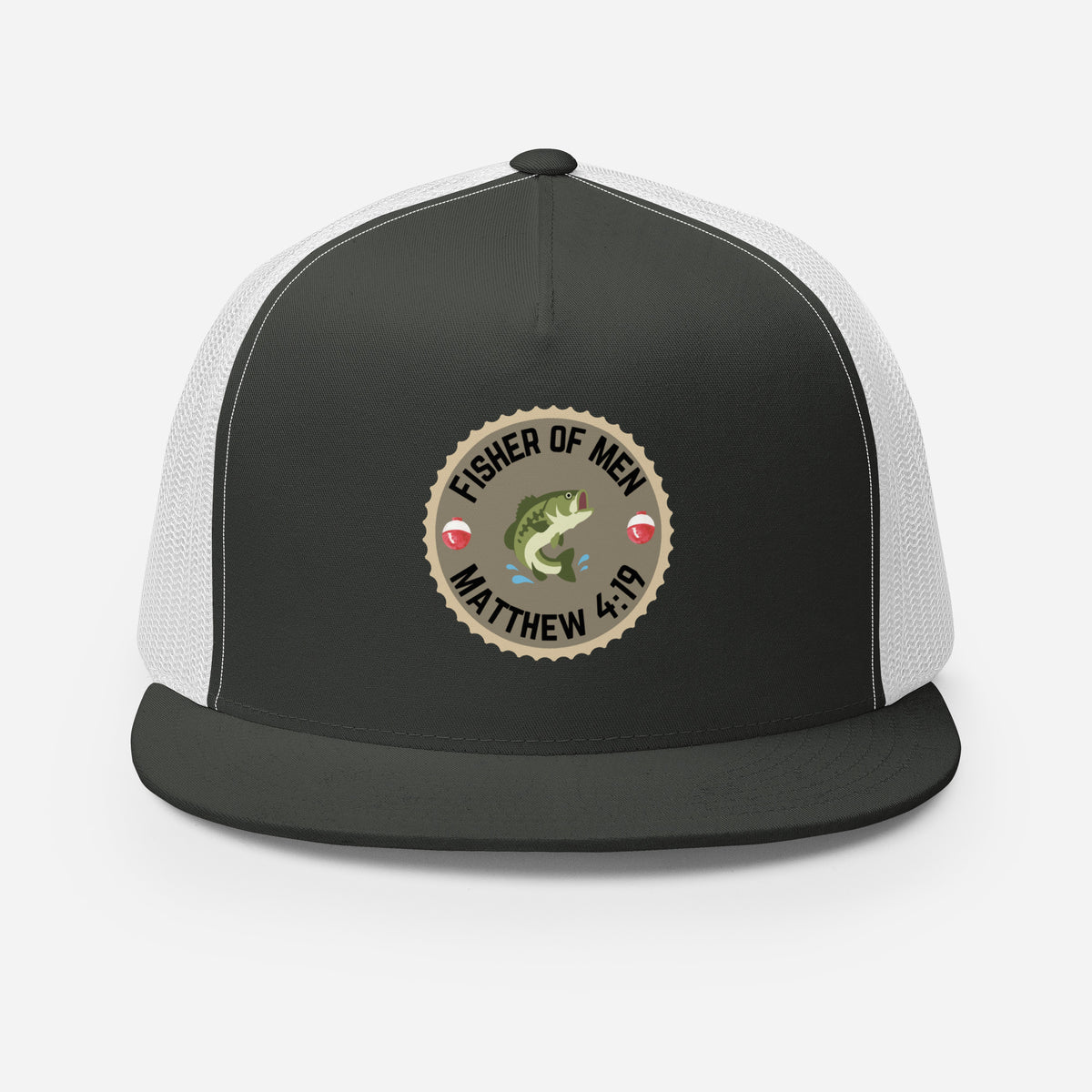 Fisher of Men Christian trucker hat  – Matthew 4:19