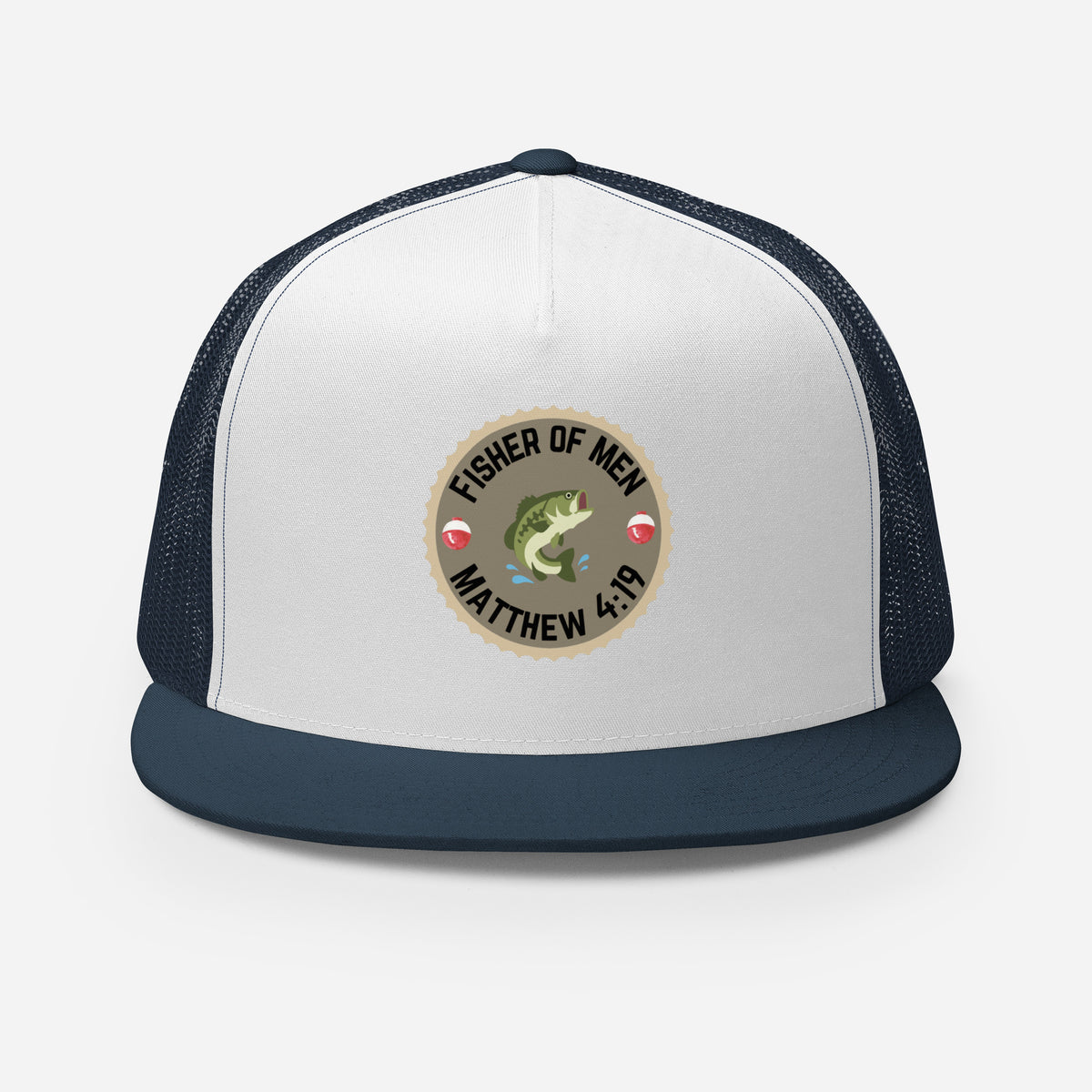 Fisher of Men Christian trucker hat – Matthew 4:19