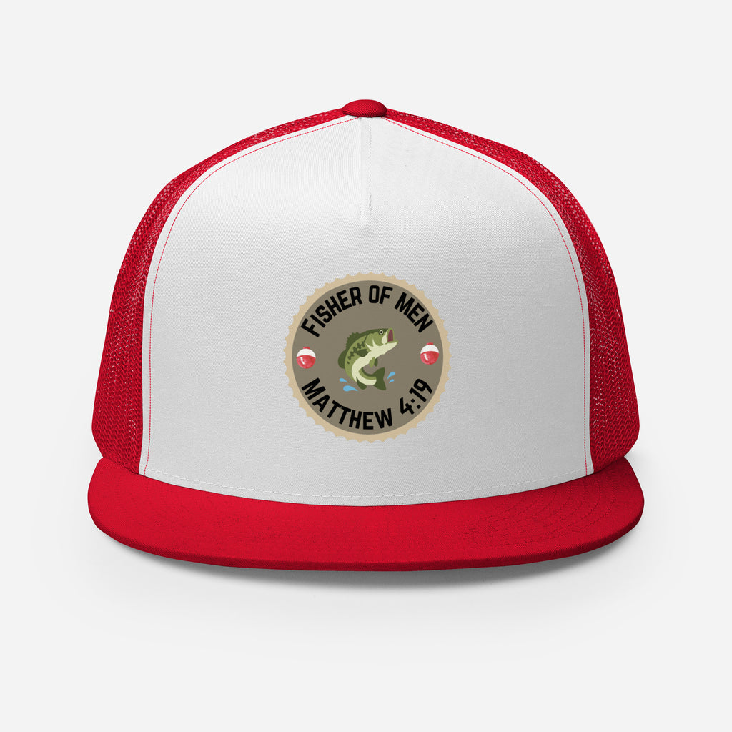 Fisher of Men Christian trucker hat – Matthew 4:19