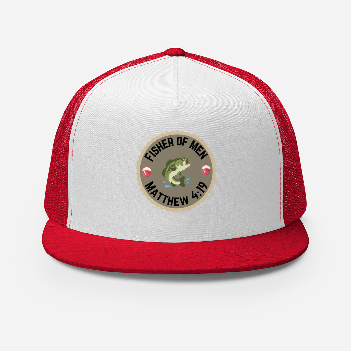 Fisher of Men Christian trucker hat – Matthew 4:19