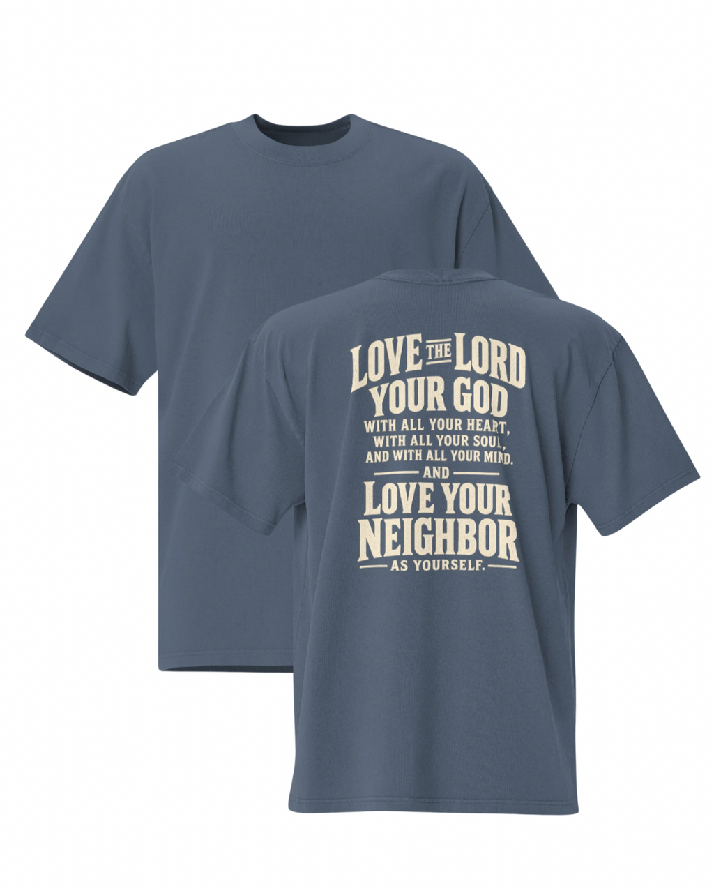 Love the Lord Men’s Oversized Tee
