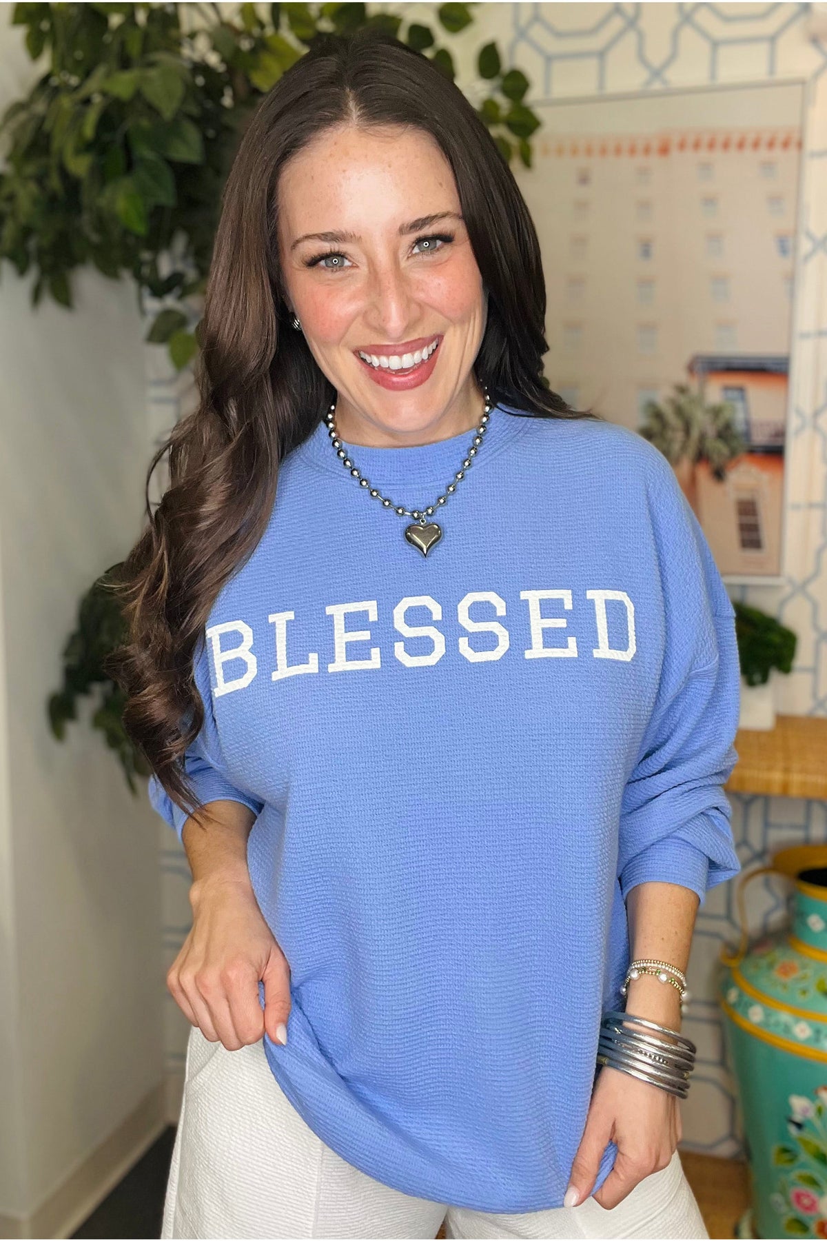 BLESSED Crewneck Long Sleeve