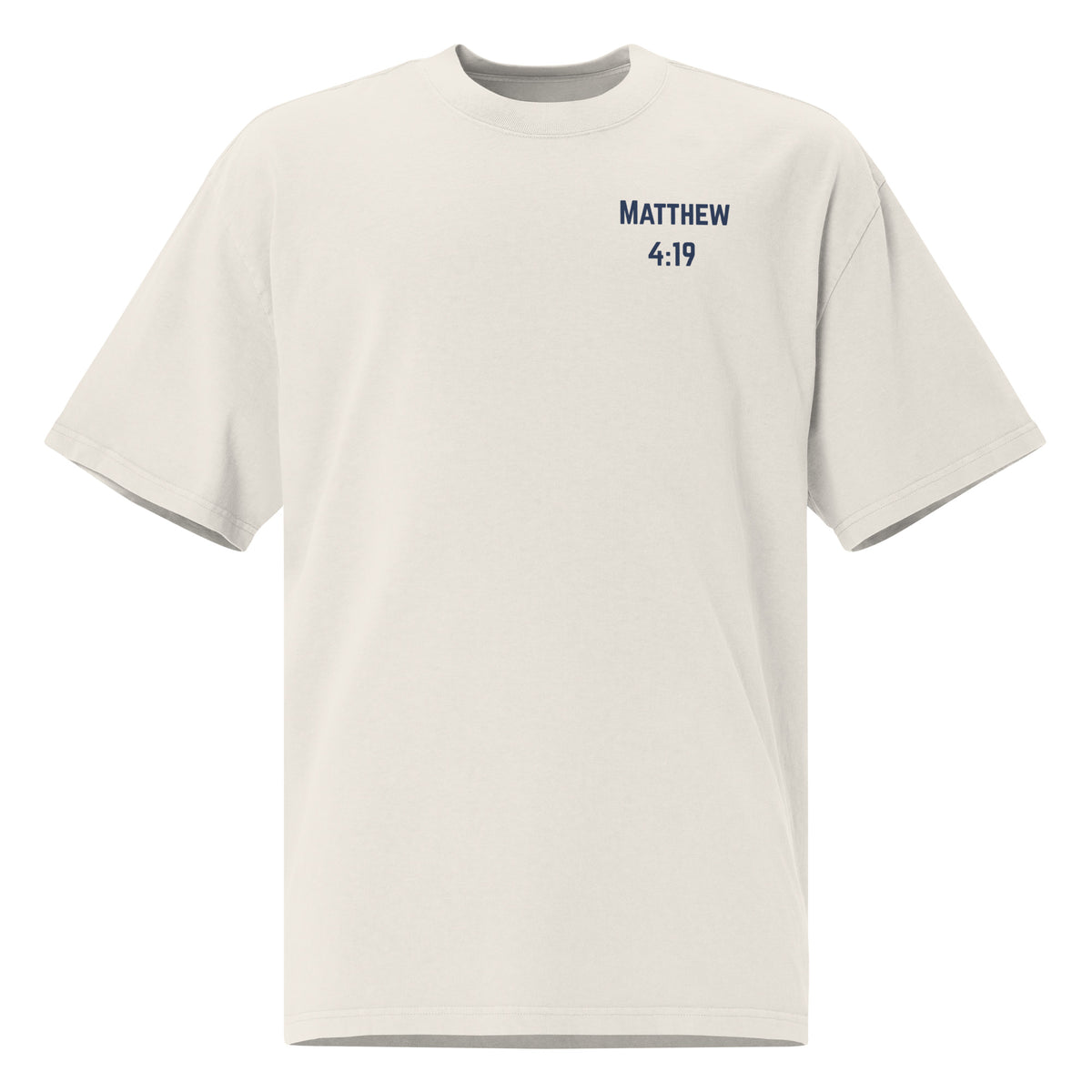 Fisher of Men Men’s Christian T-Shirt – Matthew 4:19 Faith Graphic Tee