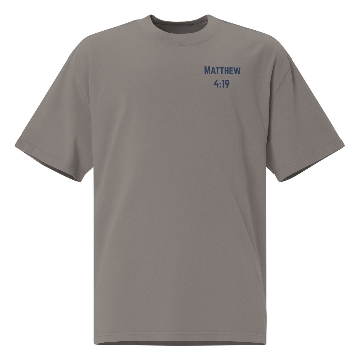 Fisher of Men Men’s Christian T-Shirt – Matthew 4:19 Faith Graphic Tee