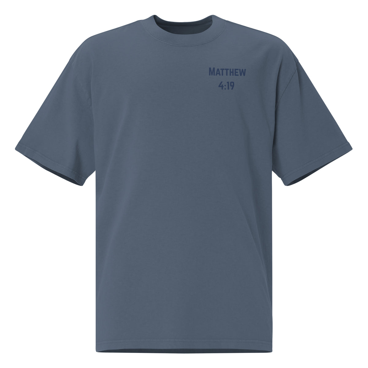 Fisher of Men Men’s Christian T-Shirt – Matthew 4:19 Faith Graphic Tee