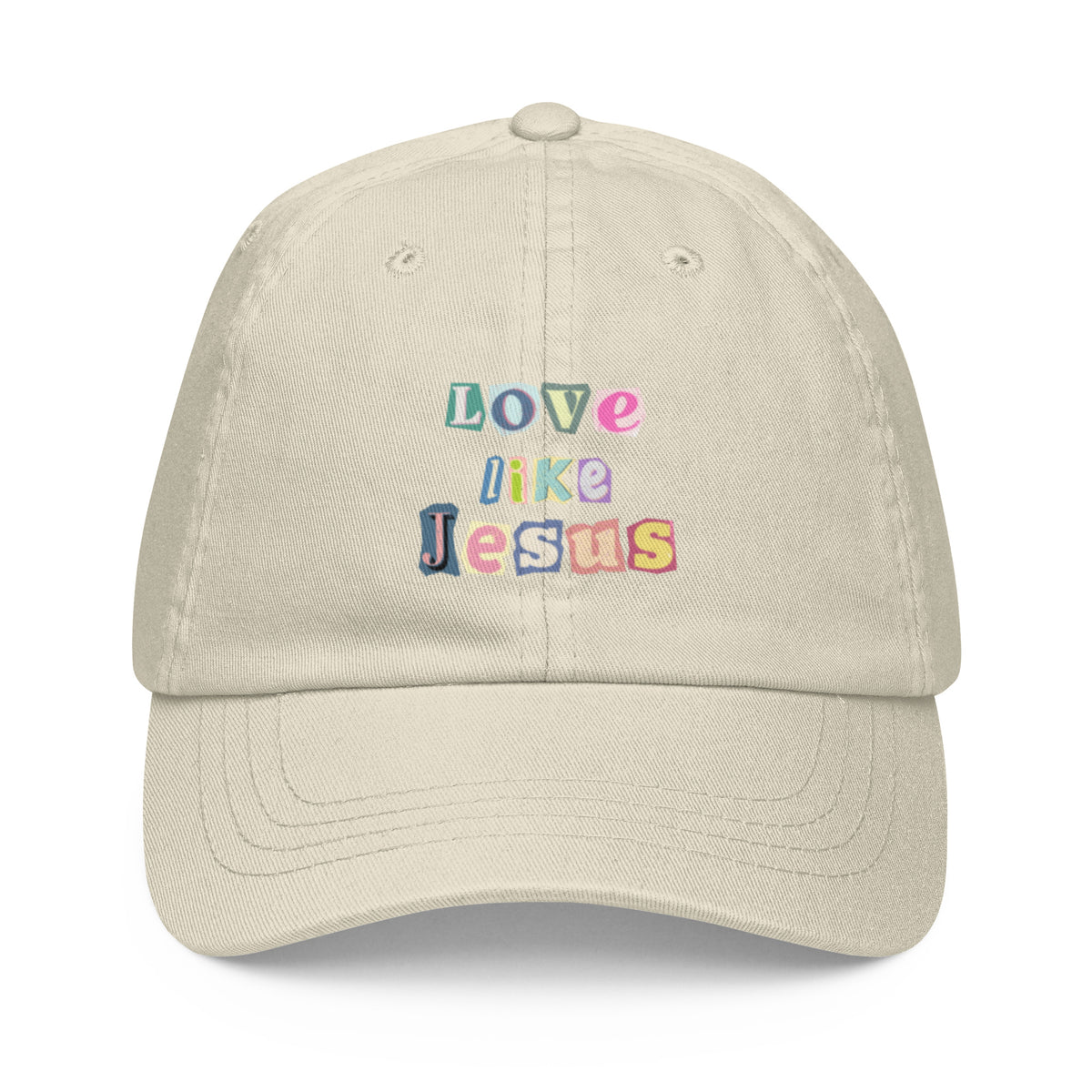 Love Like Jesus Christian Hat – Colorful Faith Baseball Cap