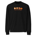 Fall Into His Grace Christian fall long sleeve shirt with Bible, coffee and pumpkin design